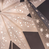 White paper star lantern