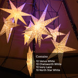 White Wedding Multi Pack: 40 Stars